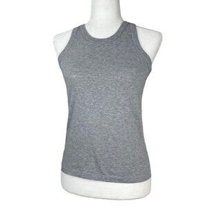 Everlane Women’s NWT Gray Athletic The Organic Cotton Cutaway Tank Top XS/C32‎